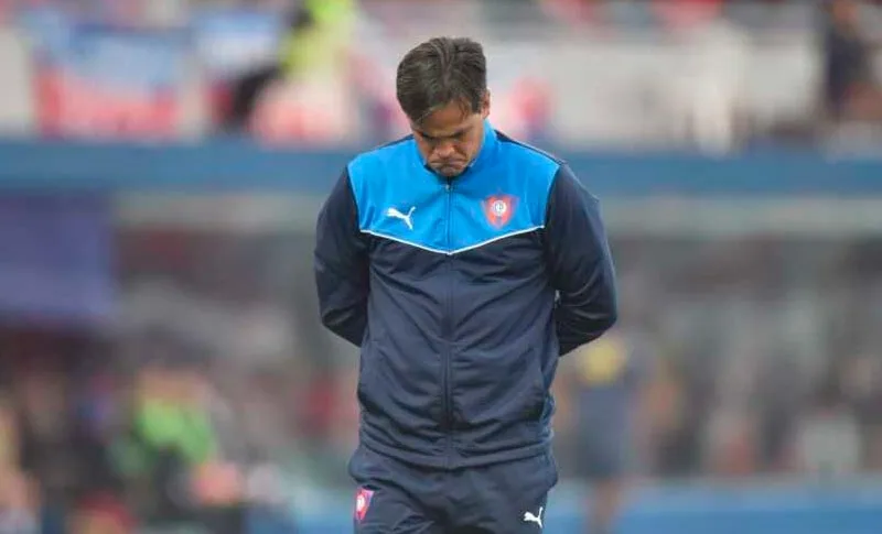 Diego Gavilán, DT de Cerro Porteño. Imagen: Ultima Hora.