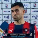 Federico Carrizo, mediocampista de Cerro Porteño.